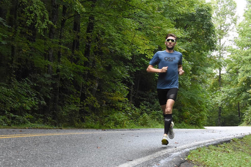 OS1st TA6 Thin Air Compression Calf Sleeves for running, maximizing airflow and relieving shin splints