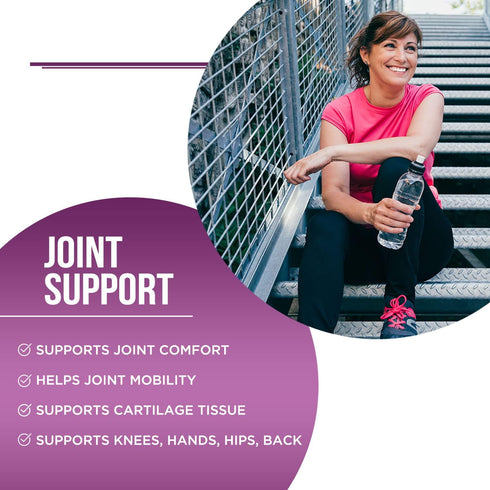 Glucosamine Chondroitin Supplements - 240 Capsules with MSM Complex, Turmeric & Boswellia for Joint Support & Mobility