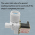 Universal Accessories for Automatic Pulsator Washing Machines, Water Inlet Valve Solenoid Valve (White)