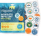 Cliganic Mosquito Repellent Stickers, 90 Pack Camping Patches for Kids & Adults, DEET-Free Essential Oil