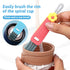 Qianyu 3 Pack 3 in 1 Cup Lid Cleaning Brush Set, Multifunctional Insulation Bottle Cleaning Tools for Home Kitchen