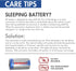 Tenergy 3.6V 1/2 1200mAh ER14250 8 Count AA Lithium Battery, Non-Rechargeable Batteries for Alarm Systems, Home