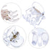 Hotop 24 Pcs Small Mini Hair Claw Clips for Girls and Women, Non-Slip Plastic Tiny Jaw Clips
