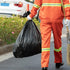 18 Gallon Large Black Trash Bags, 1 Roll/100 Counts