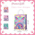 Terasilian 12pcs Cartoon Cat Party Gift Bags Dollhouse Theme Gift Bags for Kids Birthday Party Decorations Favors