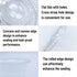 Qinsihwn 50 Pack 8 OZ Disposable Plastic Cups with Lids,Clear Portion Cups with Flat Lids,Disposable Clear Ice Cream