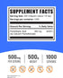 BulkSupplements.com Vitamin B5 Powder - Calcium Pantothenate, Gluten Free, 500mg per Serving, 500g (1.1 lbs)
