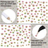 LPBeads 3456 Pieces Crystal Rhinestones - 6 Sizes Flat Back Round for Crafts Nails Art DIY