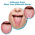 3 PCS Metal Tongue Scraper, Stainless Steel Tongue Scrapers for Adults, Portable Tongue Scrappers YLYL