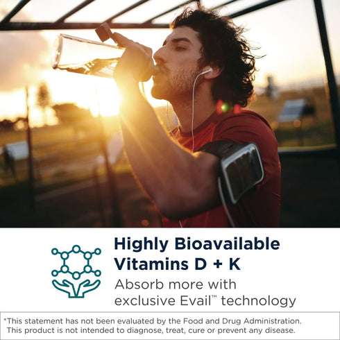 Designs for Health D-Evail Supreme - 5,000 IU Vitamin D3 with VIT K (K1, K2 as MK-4) + GG - Immune, Bone,