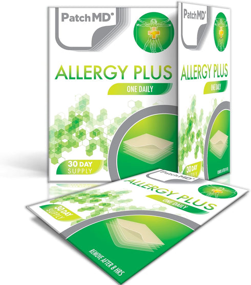 PatchMD Allergy Plus Topical Patch, 30 Day Supply