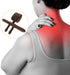 Tofficu Wooden Neck and Back Massager Stick for Fatigue Relief, Handheld Chicken Wing Wood Pressure Point Tool