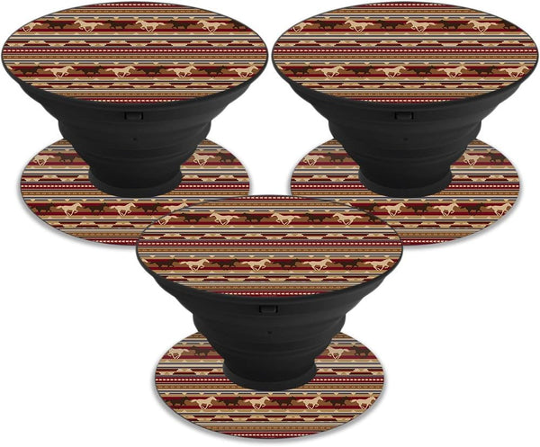 MightySkins Skin for PopSocket - Western Horses | Unique Vinyl Decal Wrap Cover | Easy to Apply, Remove