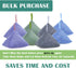 8 Pack Charcoal Bamboo Bags, Nature Fresh Activated Charcoal Odor Absorber Eliminator Bag, 200g Each