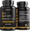 SPARTIS Zinc Quercetin 500mg Supplement with Vitamin C, D3, Bromelain - Immune Support, 120-Caps, 1 Bottle