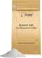 Pure Original Ingredients Epsom Salt (2 lb) - Food Grade Magnesium Sulfate Soaking Solution