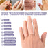 ANCIRS 10pcs Gel Finger Support Protector Caps, Silicone Fingertips for Cracking, Eczema, and Arthritis Relief