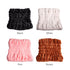 Red by Kiss Extra Wide Spa Headband, Soft Plush Fleece for Full Hairline Coverage, One Size Fits All (White).