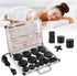 Primachen Hot Stones Massage Warmer Kit, 21 Pcs Hot Stones Massage Set, Hot
