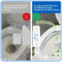 14Pcs Pumice Stone Toilet Bowl Cleaning Brush Set with Long Gloves for Hard Water Ring and Stain Cleaning