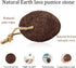 Natural Earth Lava Pumice Stones for Feet - Pack of 2 - Callus Remover for Heels, Palm, Foot Care