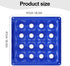 LOEKEAH 2-Pack 2 Inflatable Seat Cushions, Pressure Relief Waffle Cushion, Ideal for Long Sitting, Office Chairs, Car