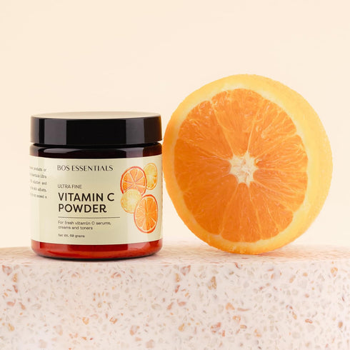 Ultra Fine Vitamin C Powder - 100% Pure Ascorbic Acid, Non-GMO, Cosmetic-Grade for DIY Serums, Creams, Toners