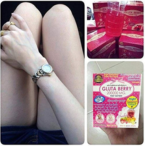 200000 mg Drink Punch Whitening Skin Fast Action - 10pcs/Box for Skin Brightening
