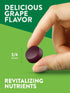 Natures Truth Iron Gummies, 60 Count, Vegan, Non-GMO, Gluten Free Supplement, with Zinc & B Vitamins, Grape Flavor