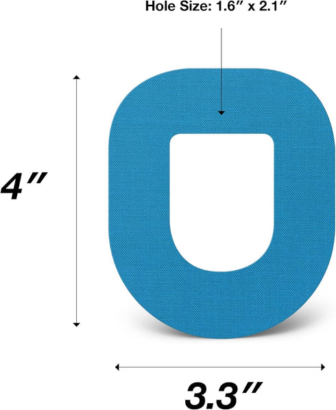 SIMPATCH Adhesive Patch for OmniPod, Pack of 25, Multiple Colors Available