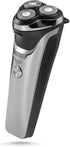 MEMBERS ONLY Electric Razor for Men, Lithium Metallic Cordless Rotary Shaver with 3 Heads, Precision Trimming, IPX6