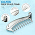 Metal Scalp Massage Tool Gua Sha Facial Tools, Portable Massage Comb for Scalp, Neck, Shoulders, Legs & Arms Handheld