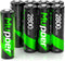 Pack of 8 Rechargeable AA 2800mAh Ni-MH High Capacity Double A Batteries