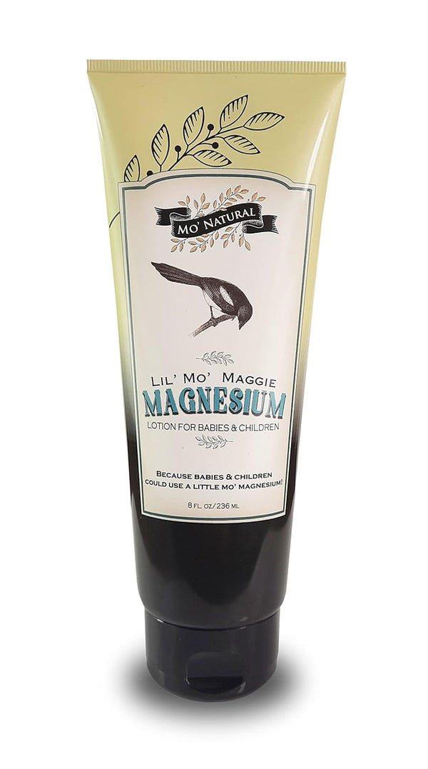 Mo' Natural Lil' Mo Maggie Transdermal Magnesium Lotion for Kids | Zechstein Magnesium |