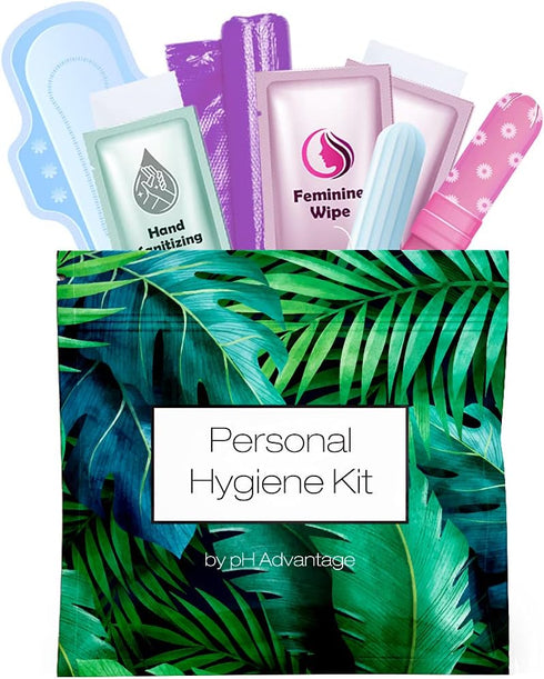 Menstrual Kit All-in-One, Convenience on The Go, Single Period Kit Pack for Travelling, Tweens & Teenagers