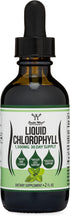 Chlorophyll Liquid Drops - Peppermint Flavored, Vegan Safe for Skin Health & Immune Function