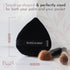BLEND & SNAP Large Velour Triangle Makeup Puff for Flawless Coverage, Blotting Sponge for Foundation & Concealer