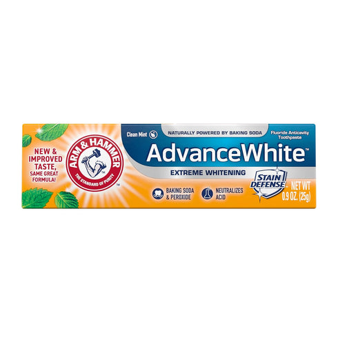 Arm & Hammer Advance White Extreme Whitening Toothpaste, 0.9 oz. (Packaging May