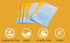 KINDIA AURA DRIP Face Mask Set - 5x Biodegradable Masks, Natural Ingredients for Hydration, Glow, Radiance