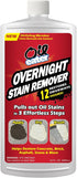 Overnight Stain Remover for Cleaning Oil Stains on Concrete, Driveway, Pavers & Garage Floors (White)