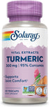 SOLARAY Turmeric Supplement 300 mg - Turmeric Root Extract with 95% Curcumin, Joint Support, 60 Servings
