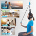Portable Cervical Neck Traction Device, Neck Stretcher Hammock Over Door for Pain Relief, Spine Decompression Sling