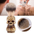 Men's Grooming Tool Makeup, Skull Head Shaving Brush, Facial Razor Brush for Barber Salon