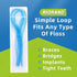 RioRand Floss Threaders, 200 Count, Essential Tool for Oral Health with Braces, Bridges, and Implants