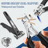Toenail Clippers for Seniors, Wide Jaw Opening Heavy Duty Nail Clippers Set for Men and Women, 5 Pcs