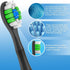 Replacement Toothbrush Heads - 12 Pack Compatible with Philips Sonicare Electric Toothbrush (12 Black)