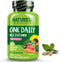 NATURELO One Daily Multivitamin for Women 50+ (Iron Free) - Menopause Support - Whole Food Supplement - Non-GMO - 120