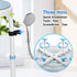 pxsulliao Foldable Adjustable Swivel Bath Seat Bathroom Bathtub Shower Chair Stool for Elderly and Disabled, Seniors