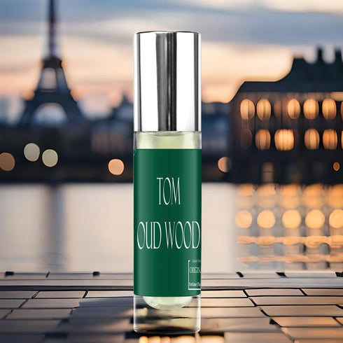 Mens Cologne: Wooded Oriental Roll-On Perfume for Men - Long Lasting Fragrance
