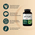 NatureBell Ginkgo Biloba 6,000mg with Panax Ginseng 500mg, 300 Capsules, Promotes Memory and Brain Health